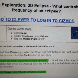 Gizmo answer key 3d eclipse