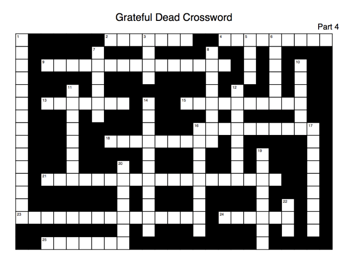 Dia de los muertos crossword answer key