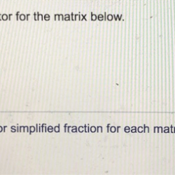 Find the steady-state vector for the matrix below