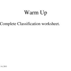 Kingdom classification worksheet answers key